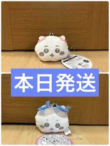 치이카와 (먼작귀) 미니 가마구치 파우치 치이카와 하치와레