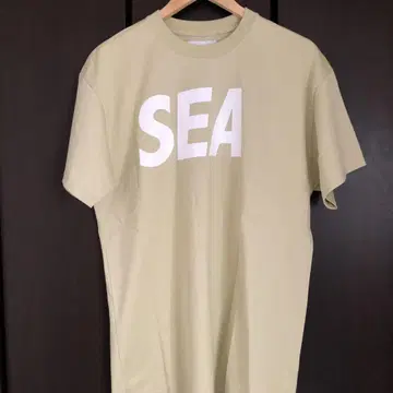 WIND AND SEA 티셔츠 베이지