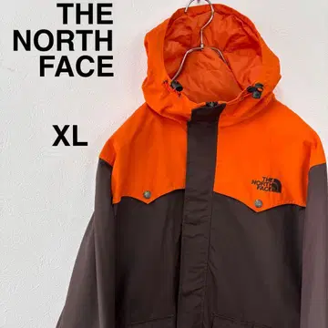 THE NORTH FACE 마운틴 후드티 XL 오렌지