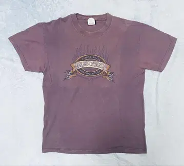 Harley-Davidson 할리데이비슨 티셔츠 M 보라색