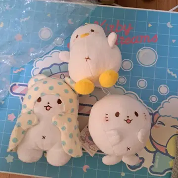 마루모후비요리 모푸와 친구들 봉제 인형 세트