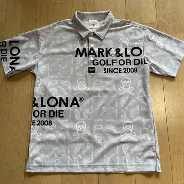 MARK & LONA 골프 피케 셔츠 그레이
