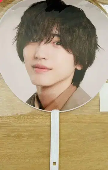 미개봉 새상품 나니와단시 미치에다 슌스케 부채 BON BON VOYAGE