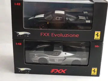 페라리 FXX Evoluzione 및 FXX 1:43 2대