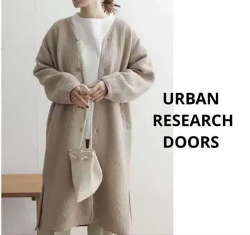 URBAN RESEARCH DOORS 퀼트 노카라 코트