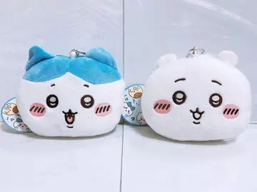 치이카와 봉제 인형 패스 케이스 파우치 치이카와 하치와레
