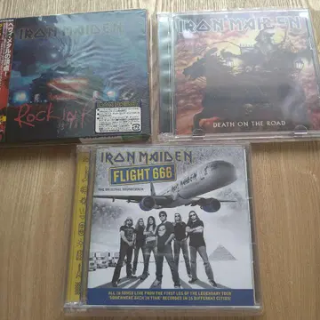아이언 메이든 CD 3장 세트