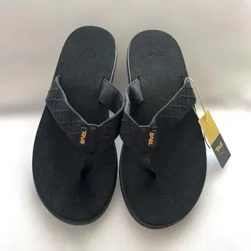 Teva Voya Flip 샌들 블랙 US8