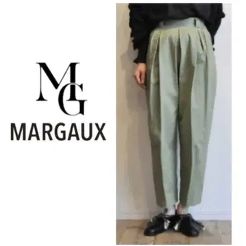 정가 16,500엔 MARGAUX high waist tuck pants