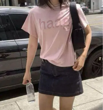 [새상품] 헤이그 haag 티셔츠 한국 한정판
