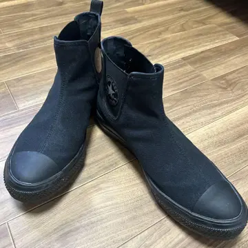 CONVERSE 사이드 고어 올 블랙