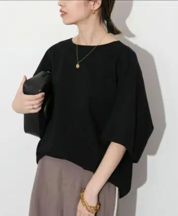 SLOBE IENA ROYALE 분또 코쿤 TEE 블랙