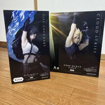 FF7 리버스 제일복권 A상 피규어 엔드상 티파 덤 포함