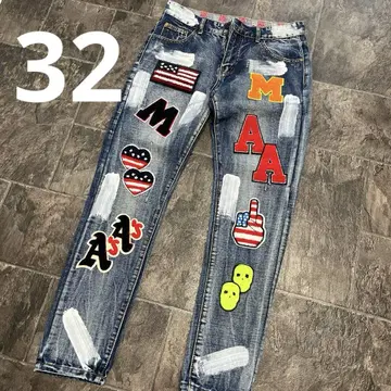 새상품급 와펜 DENIM PT/데님 팬츠