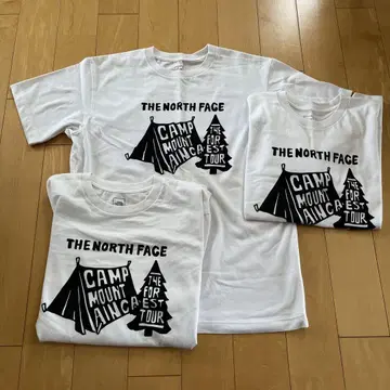 THE NORTH FACE 캠핑 티셔츠 M.L.XL 사이즈 3장 세트