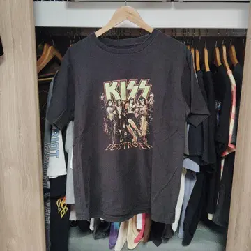 Kiss 밴드 T