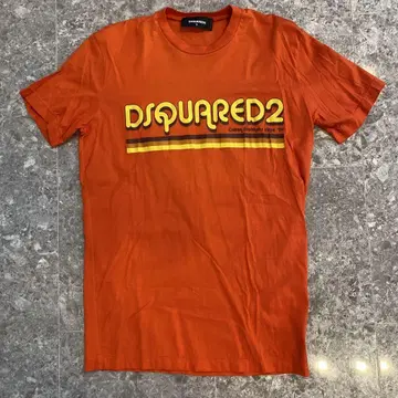 DSQUARED2 오렌지 티셔츠 S
