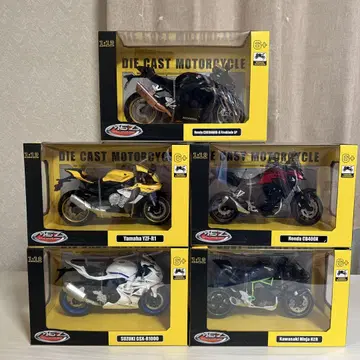 MSZ DIE CAST MOTORCYCLE 5종 세트