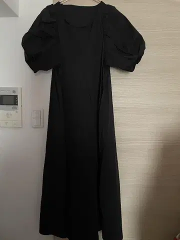 개럴개런트 롱 원피스 퍼프 슬리브
