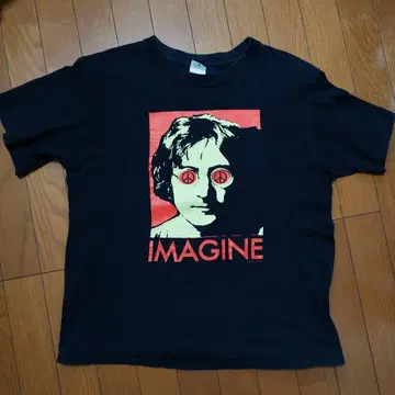 00년대 존 레논 imagineT 셔츠 비틀즈 빈티지 양면 앤빌