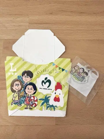Mrs. GREEN APPLE 로손 콜라보 회장 한정판 MGA 키링
