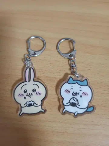 치이카와 토끼와 하치와레 아크릴 키링 세트