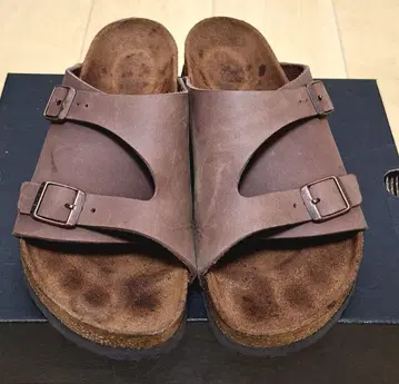 Birkenstock 브라운 컴포트 샌들 39