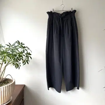 코튼 와이드 팬츠