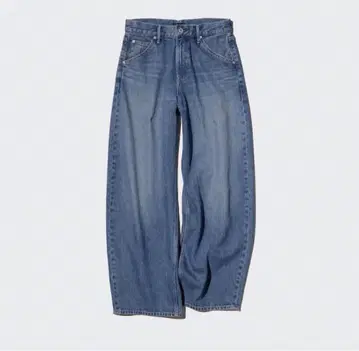 택 포함 미착용 상품 유니클로 UNIQLO 배기 커브 청바지 데님 W30