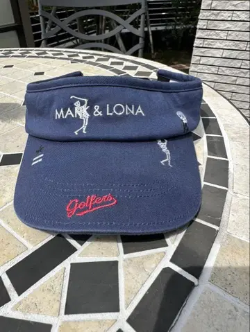 MARK & LONA 골퍼 바이저 네이비