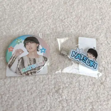 새상품 호리 나츠키 캡슐 헤어 클립 캔뱃지