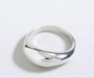 OX JEWELRY 실버 커브 핑키