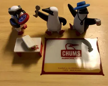 참스 가챠가챠 CHUMS 캠핑 부비 버드 세트
