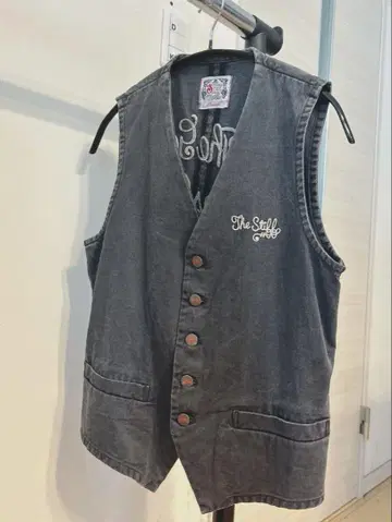 Stiff & Co. 다크 그레이 베스트