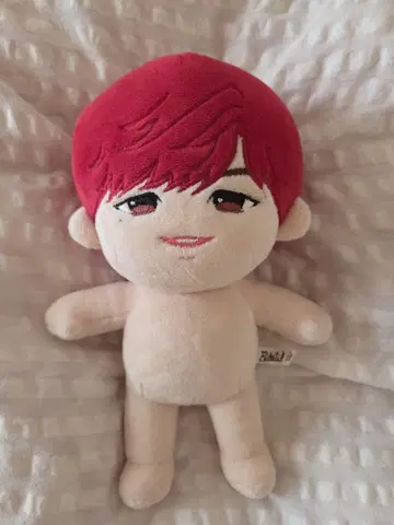 강다니엘 K-POP 봉제 인형 빨간 머리