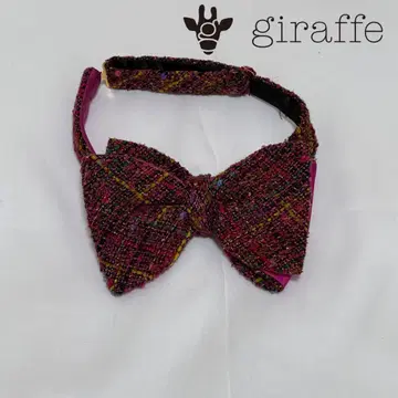 새상품급 지라프 giraffe 넥타이 보타이 나비넥타이 울 결혼식