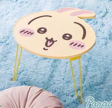 치이카와 오카오 접이식 미니 테이블 토끼