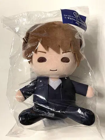GLAY 로손 앉은 봉제 인형상 JIRO 새상품