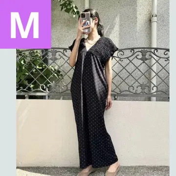 시마무라 laxdantia 도트 셔링 살로펫 M 사이즈
