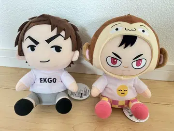 EIKO!GO!! 가노 히데타카 & 히데키 오스와리 봉제 인형 GIGO
