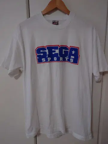 레어 90년대 SEGA SPORTS 티셔츠 made in usa 세가