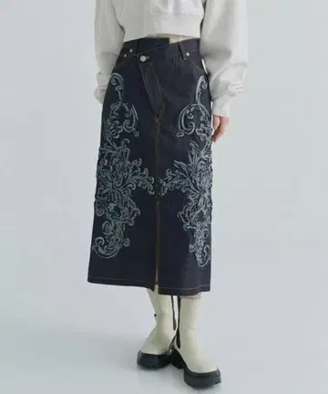 taakk 데님 스커트