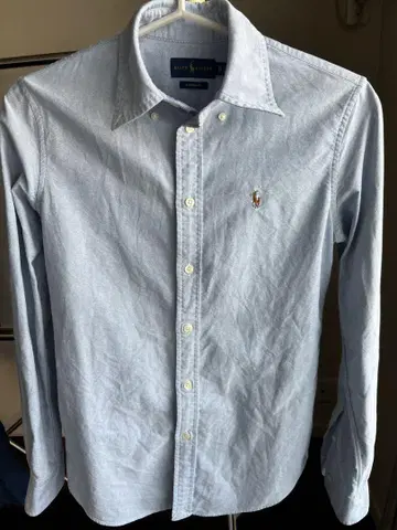 Ralph Lauren 라이트 블루 버튼 다운 셔츠