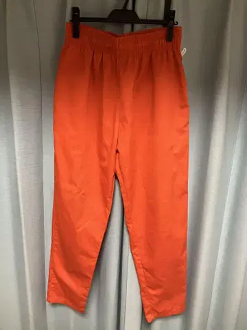 쿠쿠맨 셰프 팬츠 오렌지 와이드 팬츠 L 남성용 새상품급