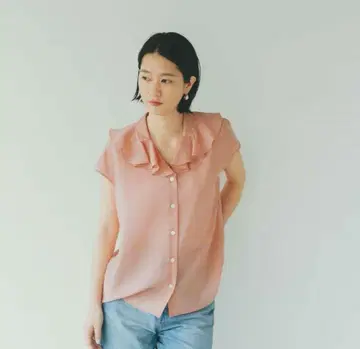 북유럽, 드레이프감 소재의 시어 블라우스 스위트피