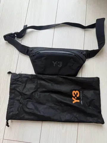 Y-3 바디백 블랙 수납 봉투 포함