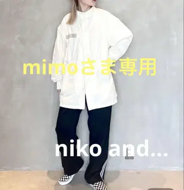 niko and - 2WAY 슬리브 밀리터리 자켓