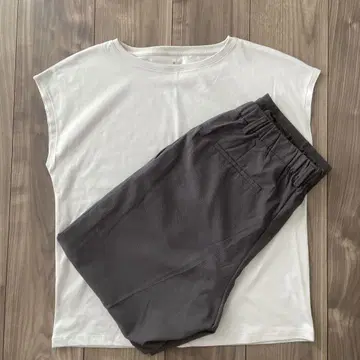 MUJI 티셔츠 팬츠 세트 판매