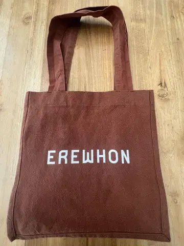 EREWHON 브라운 토트백
