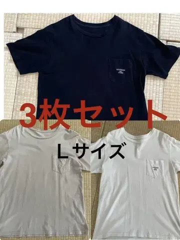 사잔 올스타즈 티셔츠 3매 세트 L 사이즈